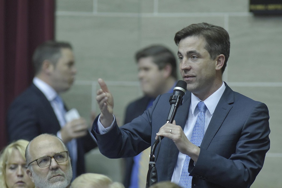 Representative Jay Barnes (photo; Tim Bommel, Missouri House Communications)